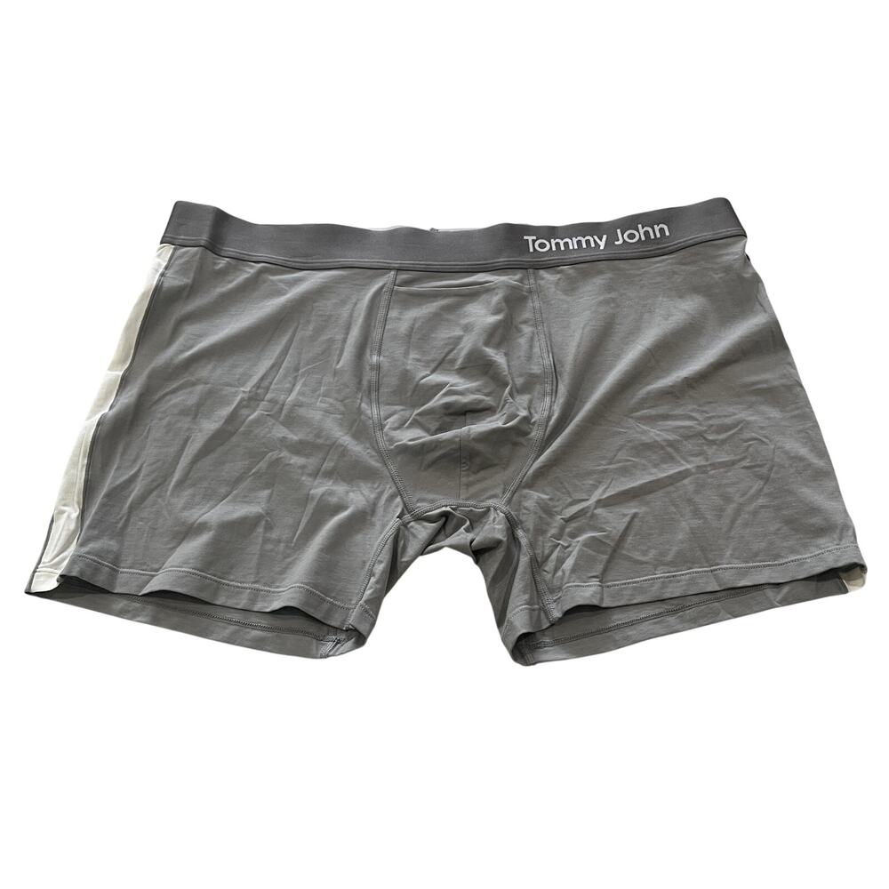 15-58 TOMMY JOHN Men's NWOT $32 Cool Cotton Boxer Brief Trunk Underwear 2XL